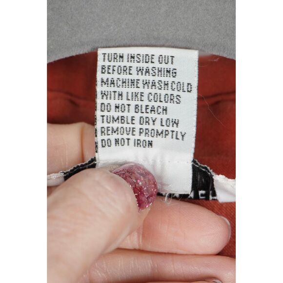 Alfred Dunner Rust Sueded Button Down Long Sleeved Shirt with Stitching Detail - Picture 7 of 7